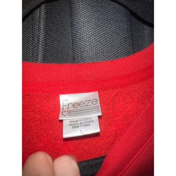 Ugly Christmas Sweater Xmas Sweatshirt Crewneck Size Large Home Alone - Picture 2 of 3